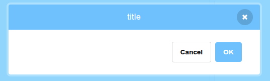 Image showing modal title